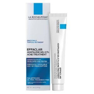 La Roche-Posay Effaclar Adapalene Gel 0.1% Topical Retinoid Acne Treatment